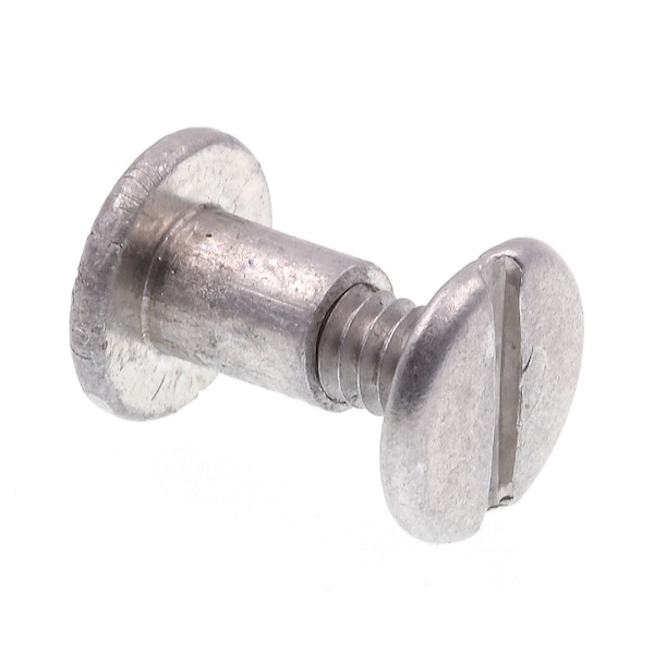Prime-Line 3/16"-24, 1/4" Brl Lg, ALUMINUM ALUMINUM, 50 PK 9051696 - main